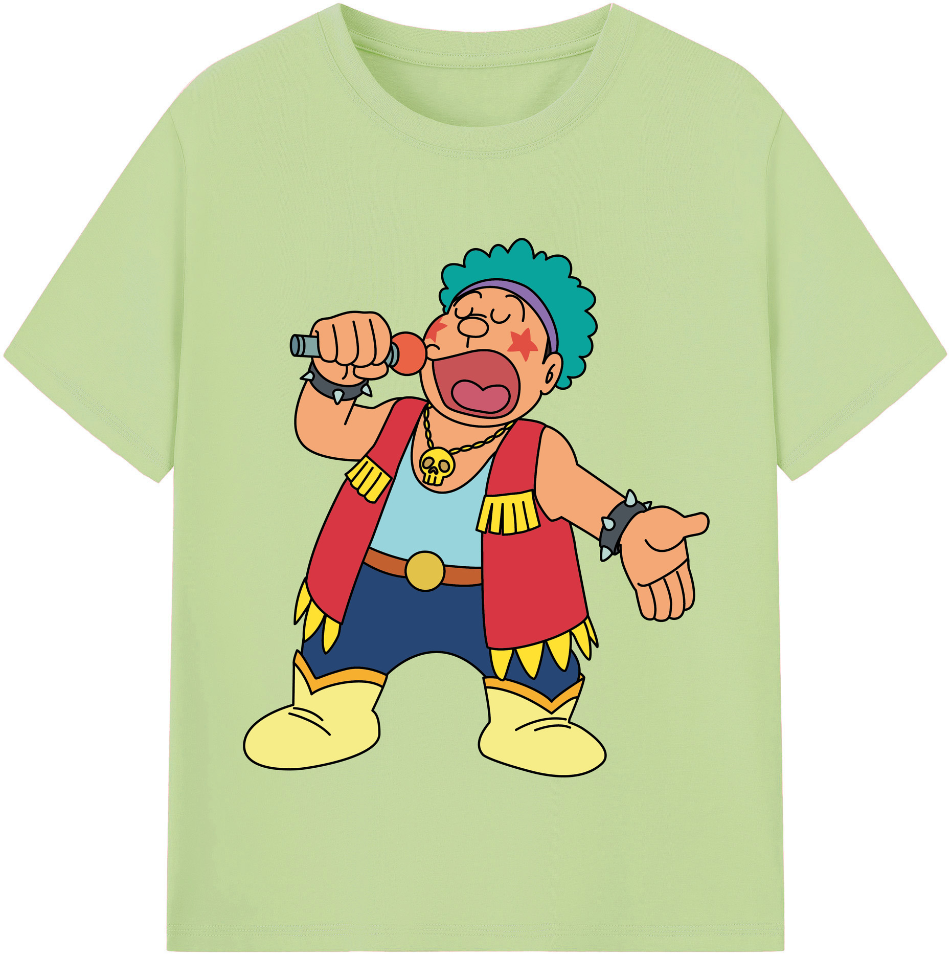 （画像用） ドラえもん 剛田武 Doraemon Gouta Takeshi 綿100％半袖Tシャツ（フロントプリント）